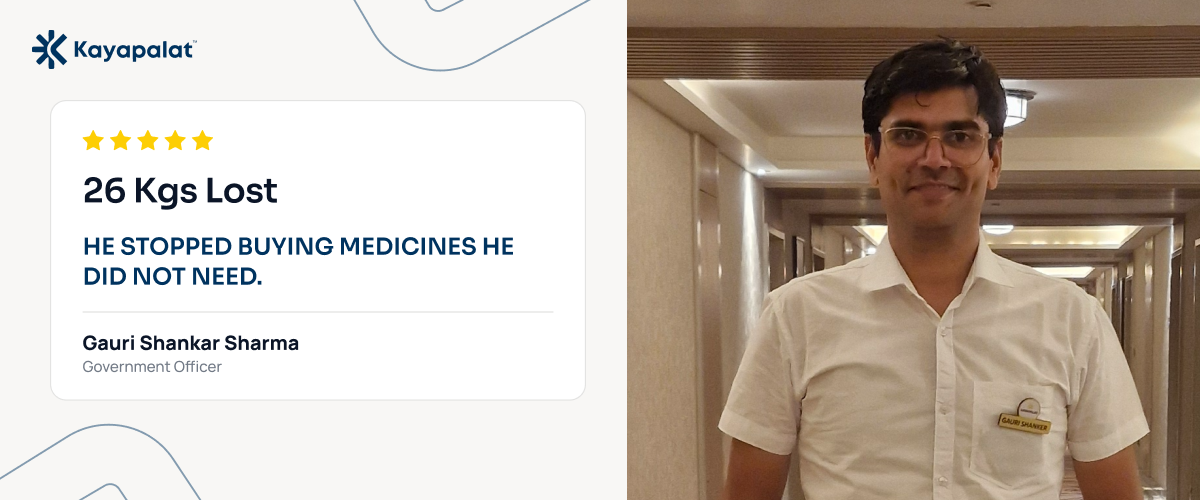 He Stopped Buying Medicines He Did Not Need