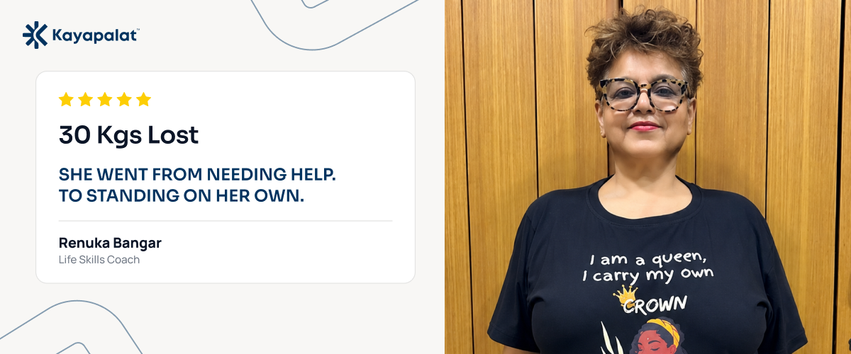 Renuka Lost 30 kg After Everything Else Failed